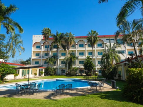 Vista Alberca Hotel Gran Tuxtepec Plaza